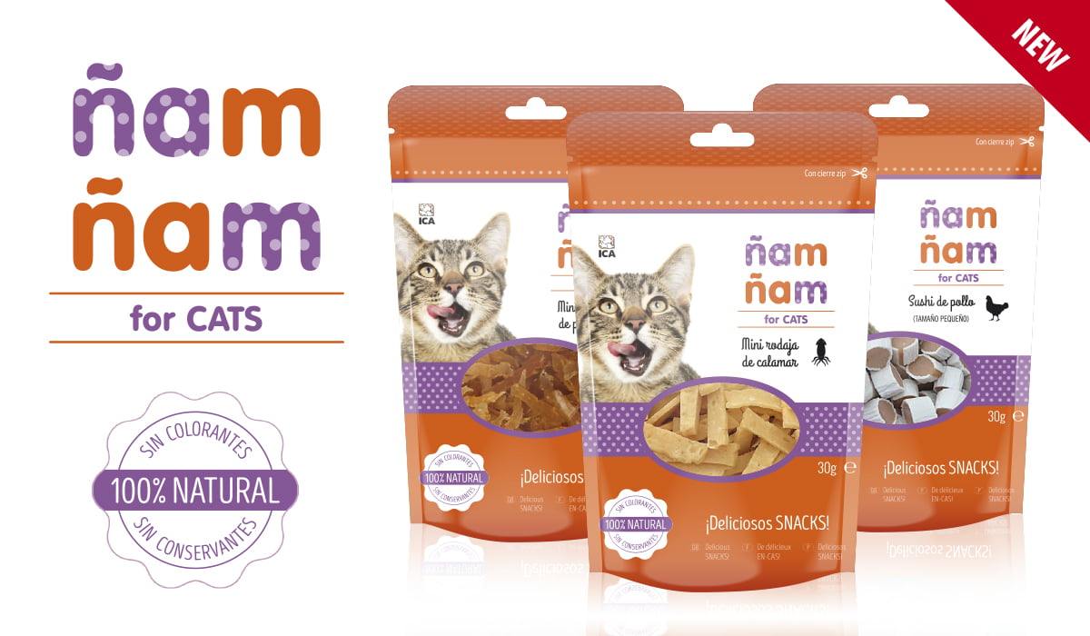 Snacks Ñam-Ñam for cats