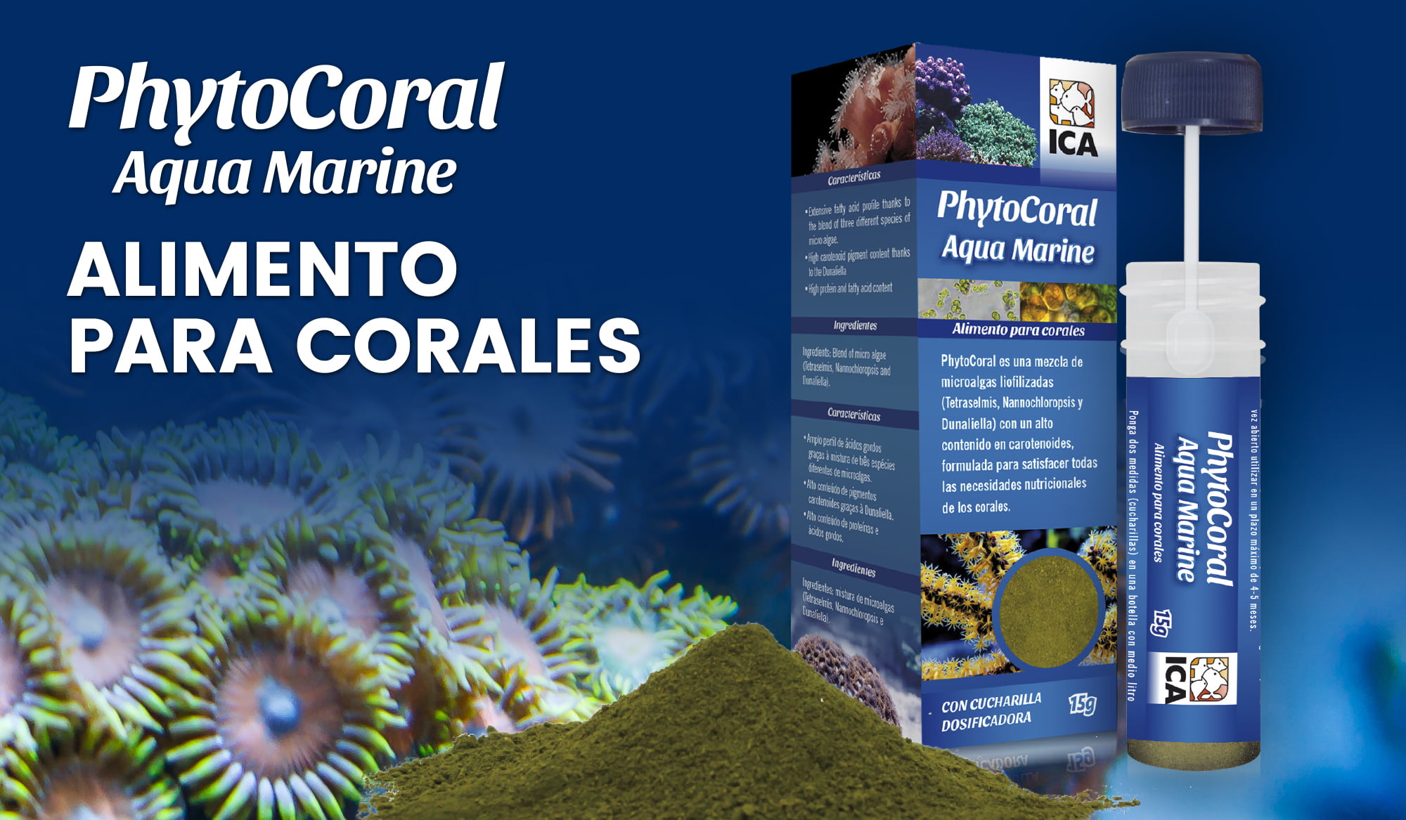 PhytoCoral: alimento para corales