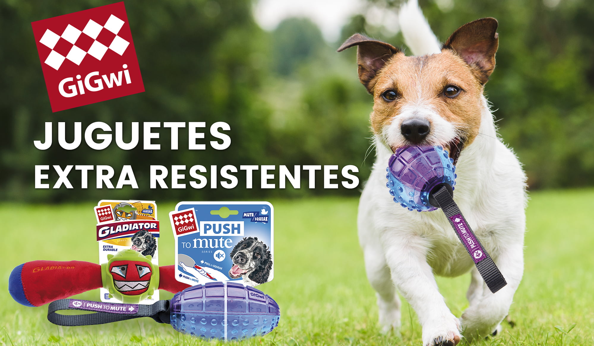 Gigwi: juguetes para perros