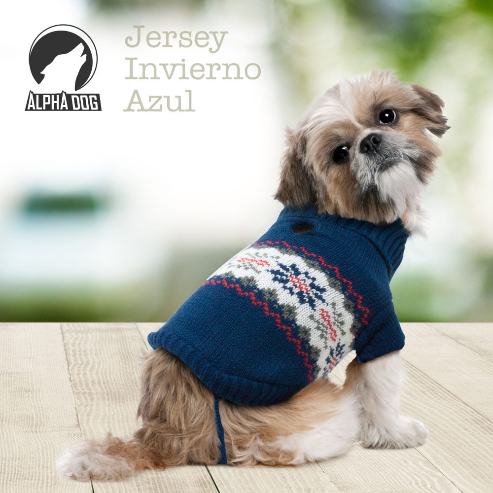 Jersey invierno azul