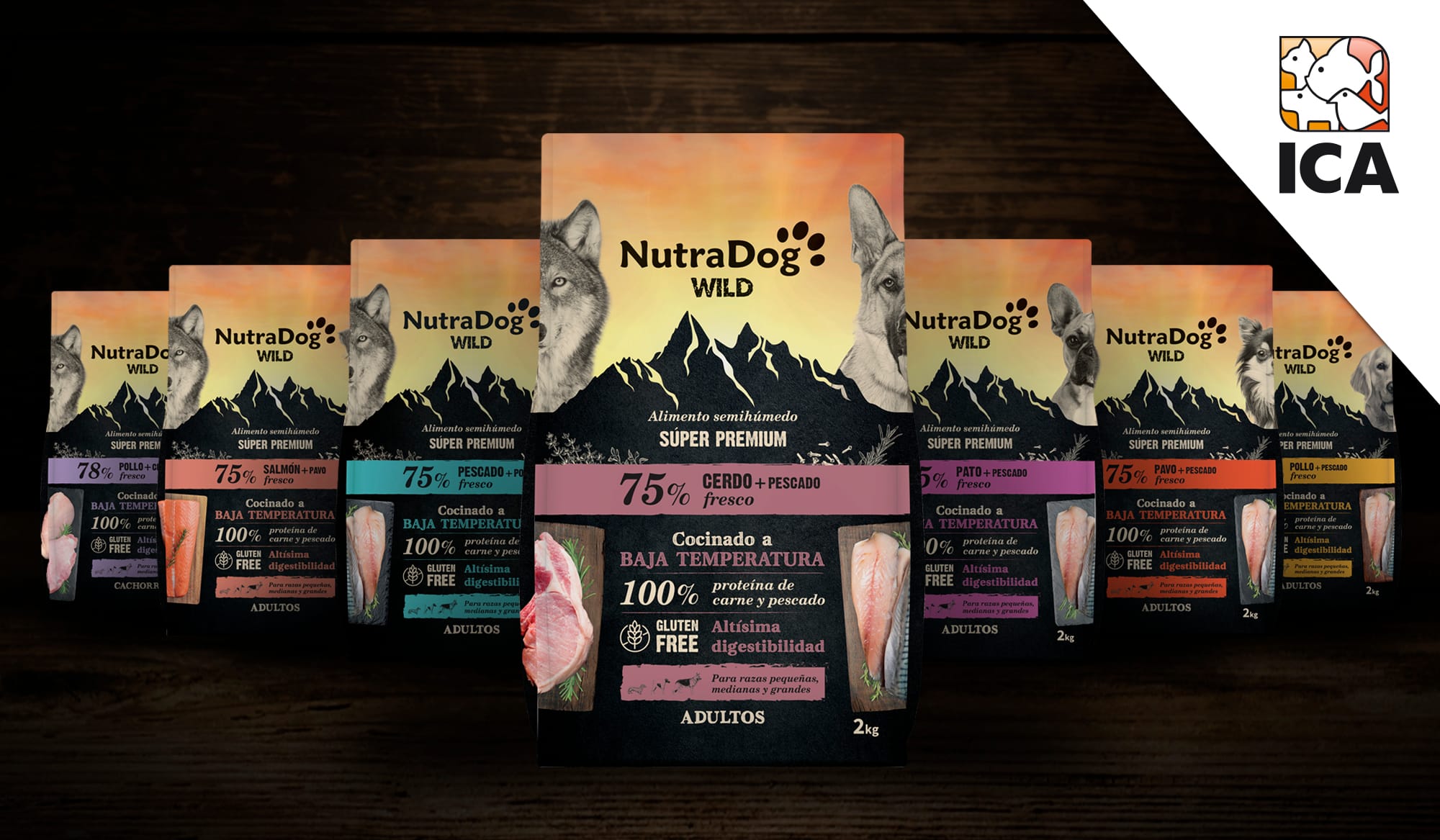 Alimento semihúmedo NutraDog WILD: La alimentación que ellos merecen